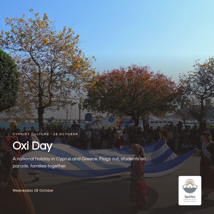 Spitiko social card: Oxi Day